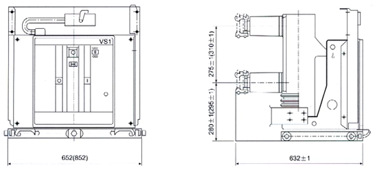 11kv Vacuum Circuit Vcb Breaker Switch Indoor